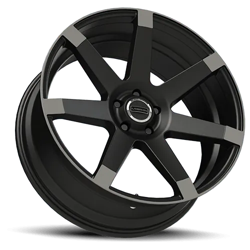 Vision Wheel Sultan Matte Black with Anthracite Spoke Wheel