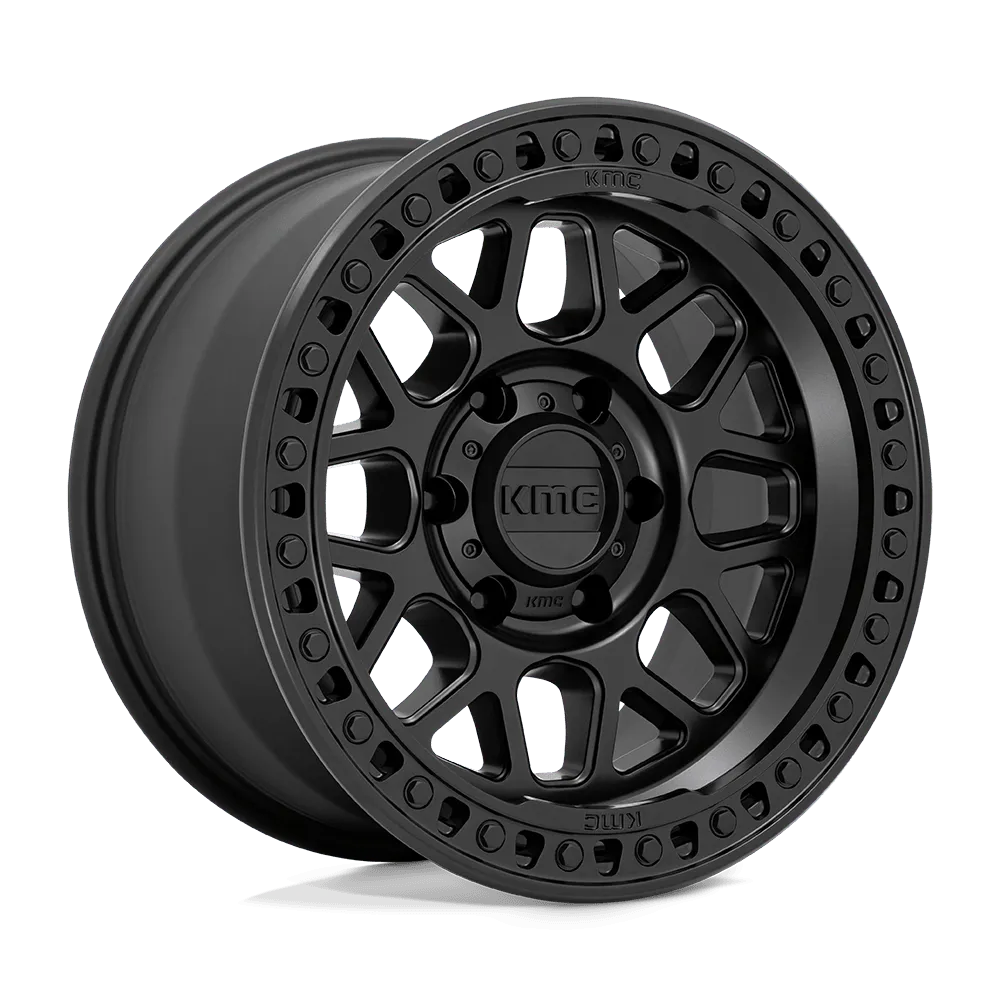 KMC Wheels GRS Satin Black Wheel