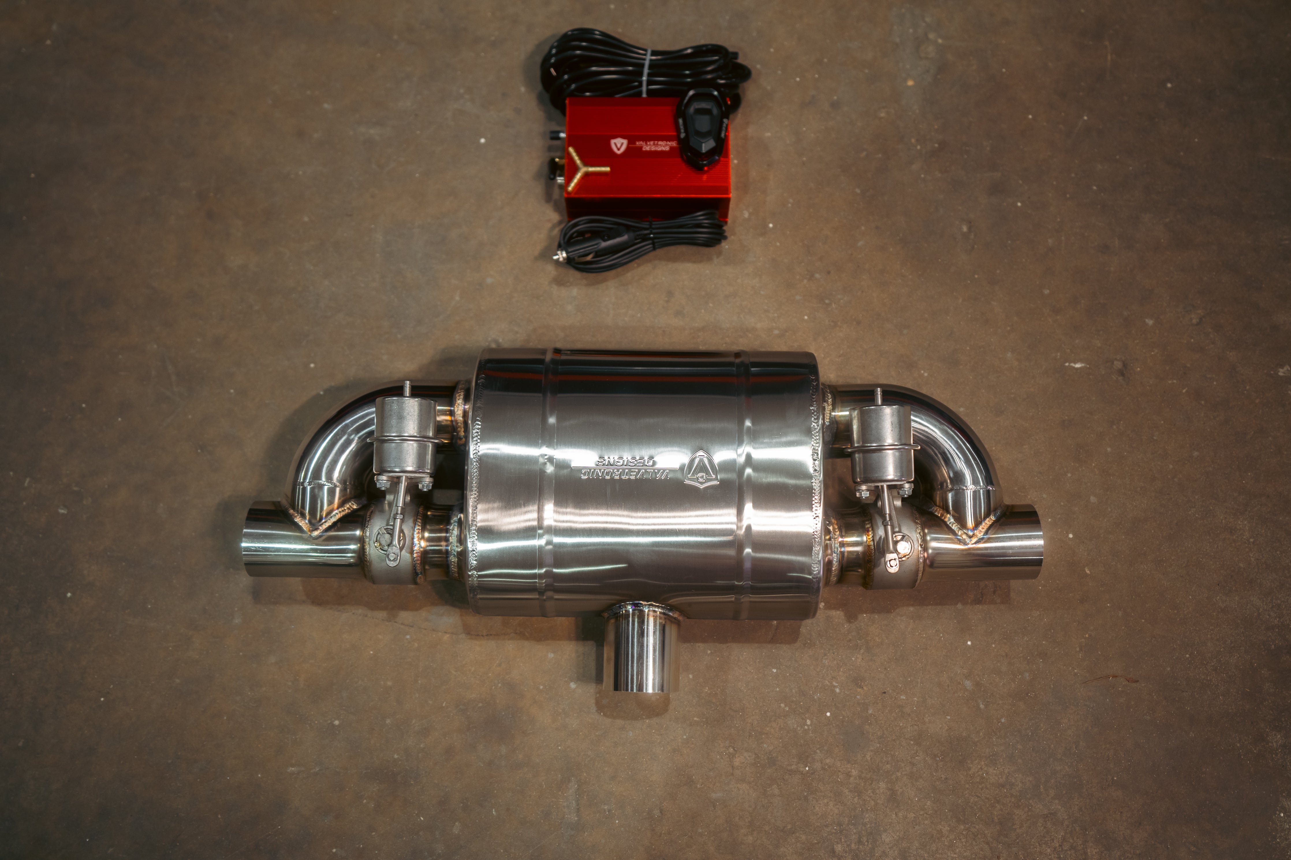 Valvetronic Designs UNIVERSAL VALVED MUFFLER KIT