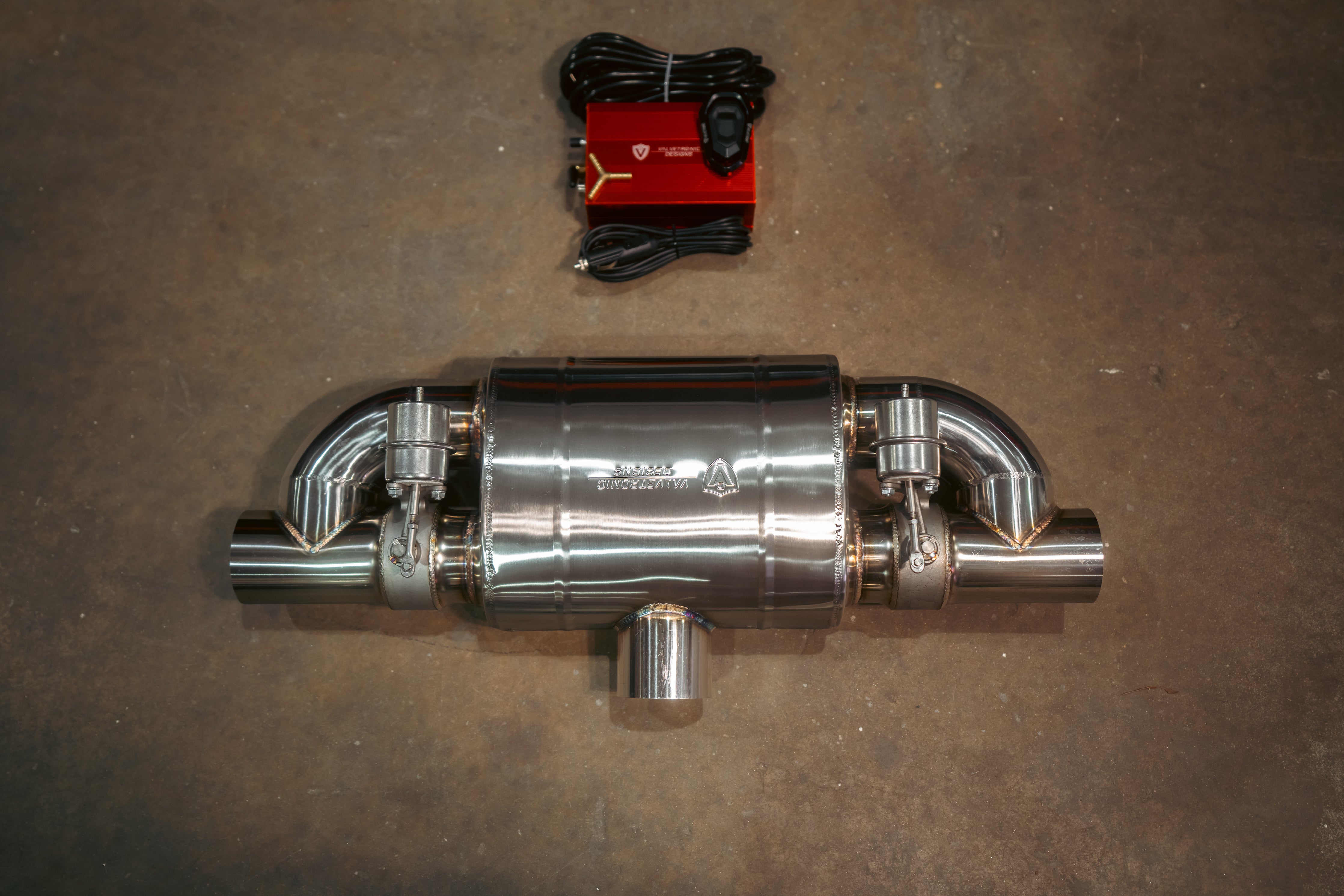 Valvetronic Designs UNIVERSAL VALVED MUFFLER KIT