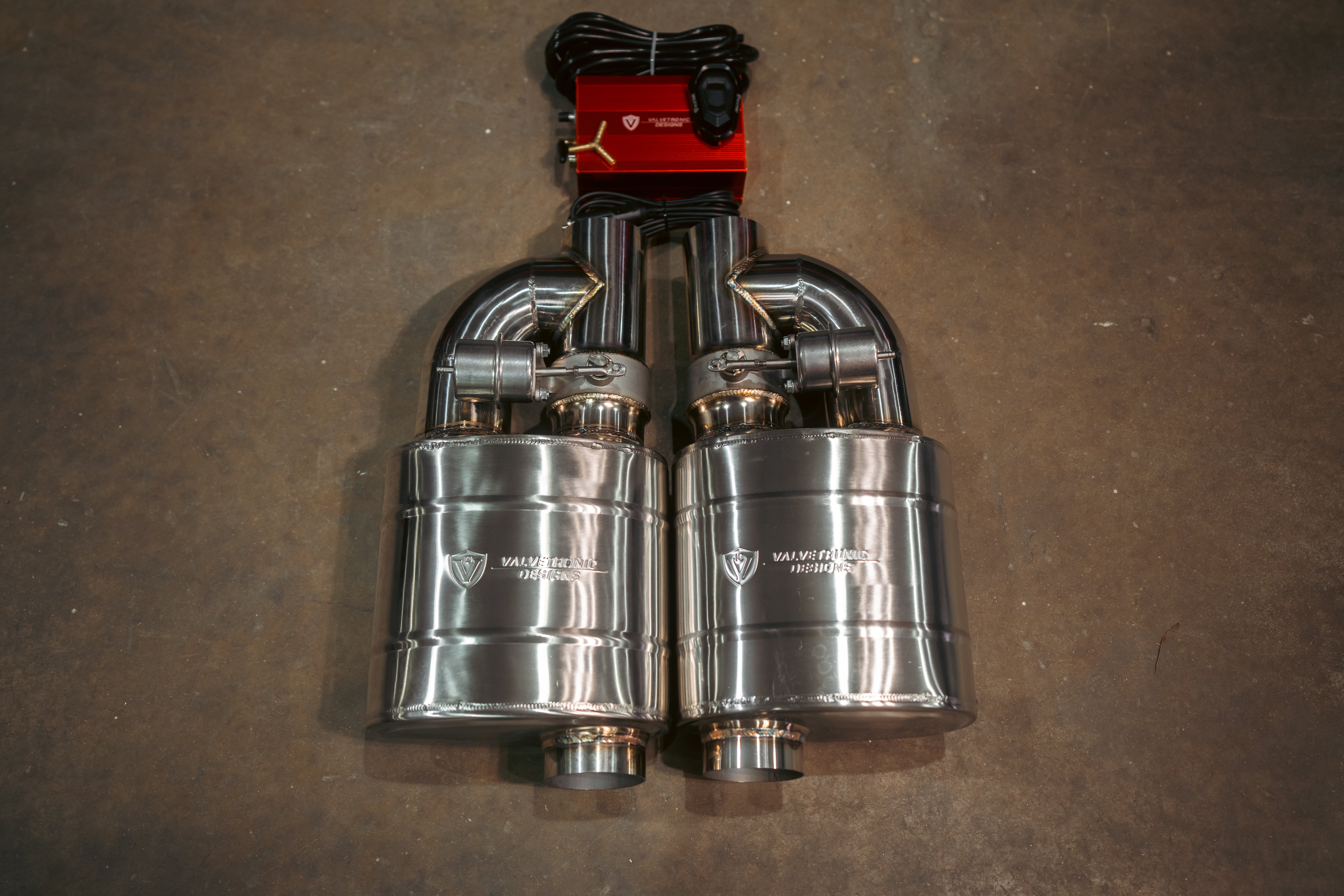 Valvetronic Designs UNIVERSAL VALVED MUFFLER KIT