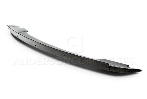 Anderson Composites 2015 - 2019 MUSTANG CARBON FIBER TRACK PACK STYLE SPOILER WITH ADJUSTABLE WICKER BILL