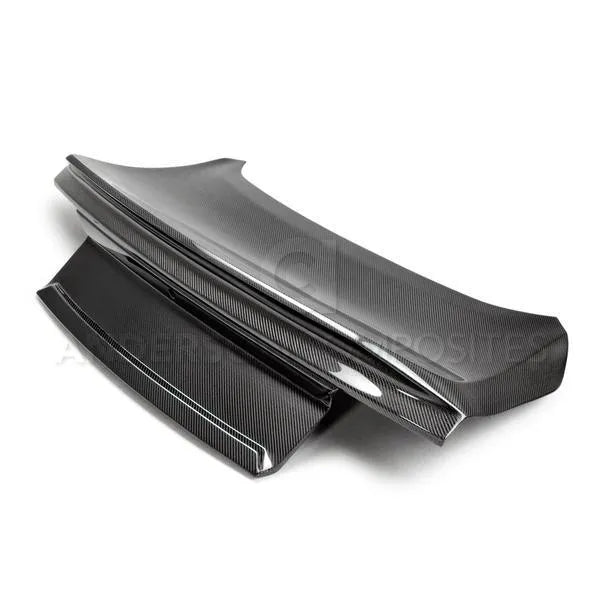 Anderson Composites 2015 - 2019 MUSTANG DOUBLE SIDED CARBON FIBER TYPE-ST DECKLID WITH INTEGRATED SPOILER