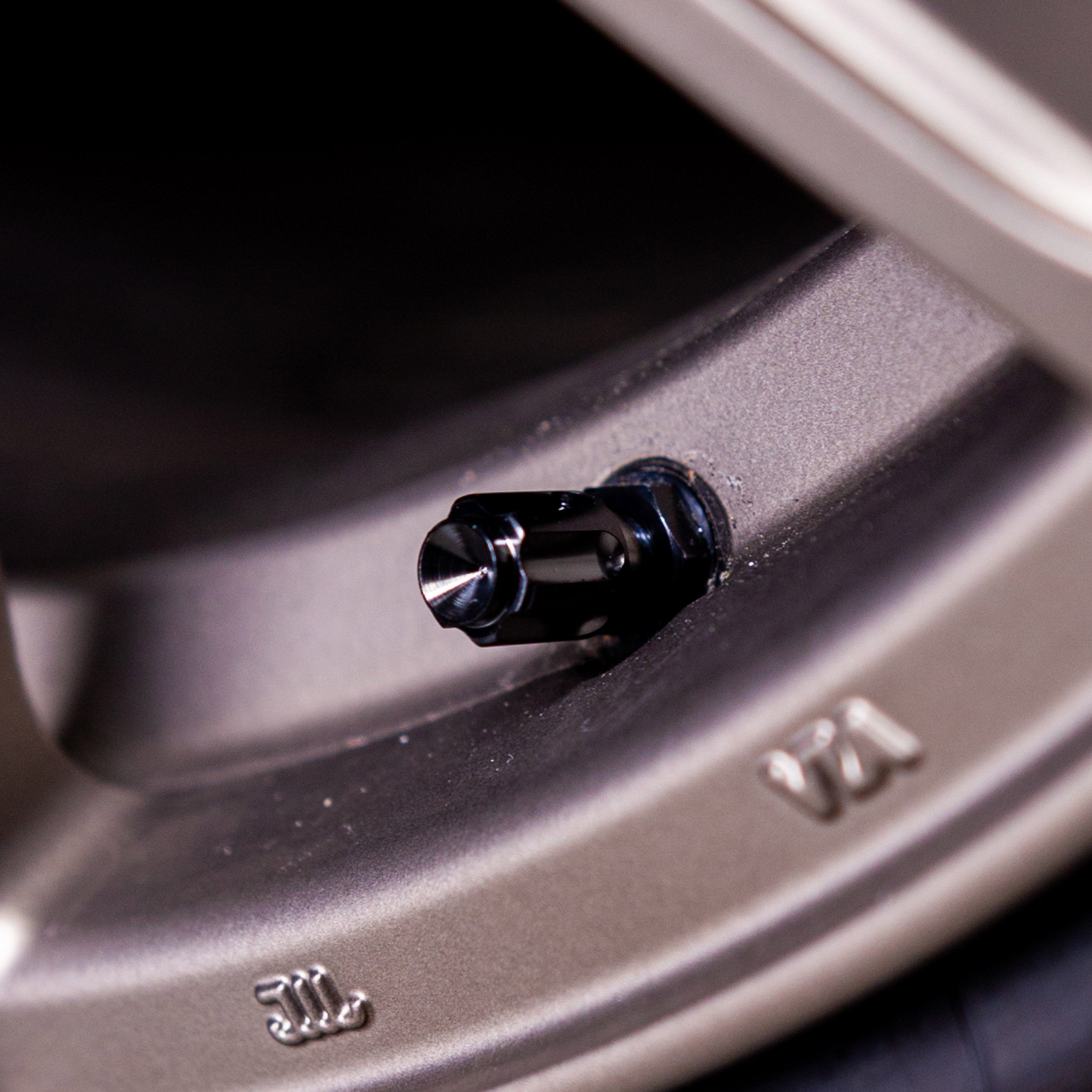 Titanium Gear Valve Stem Cap