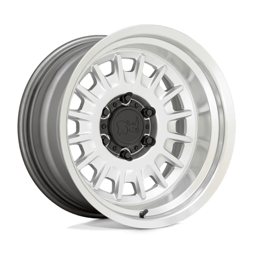 Black Rhino ALISO Gloss Silver W/ Mirror Cut 6x139.7 Wheels - product view 1