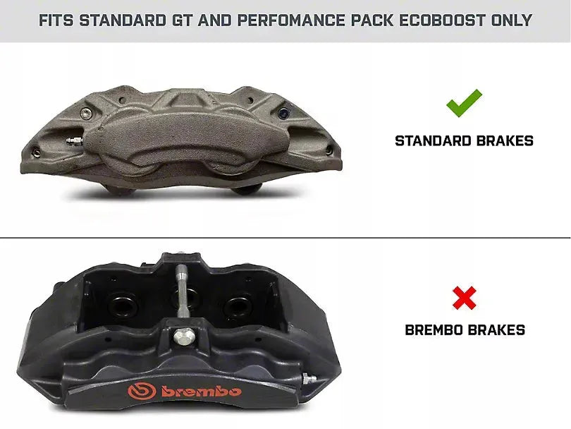 PowerStop Z26 Street Warrior Brake Upgrade Kit 15-23 Ford Mustang with 4 Piston Front (GT, EcoBoost)