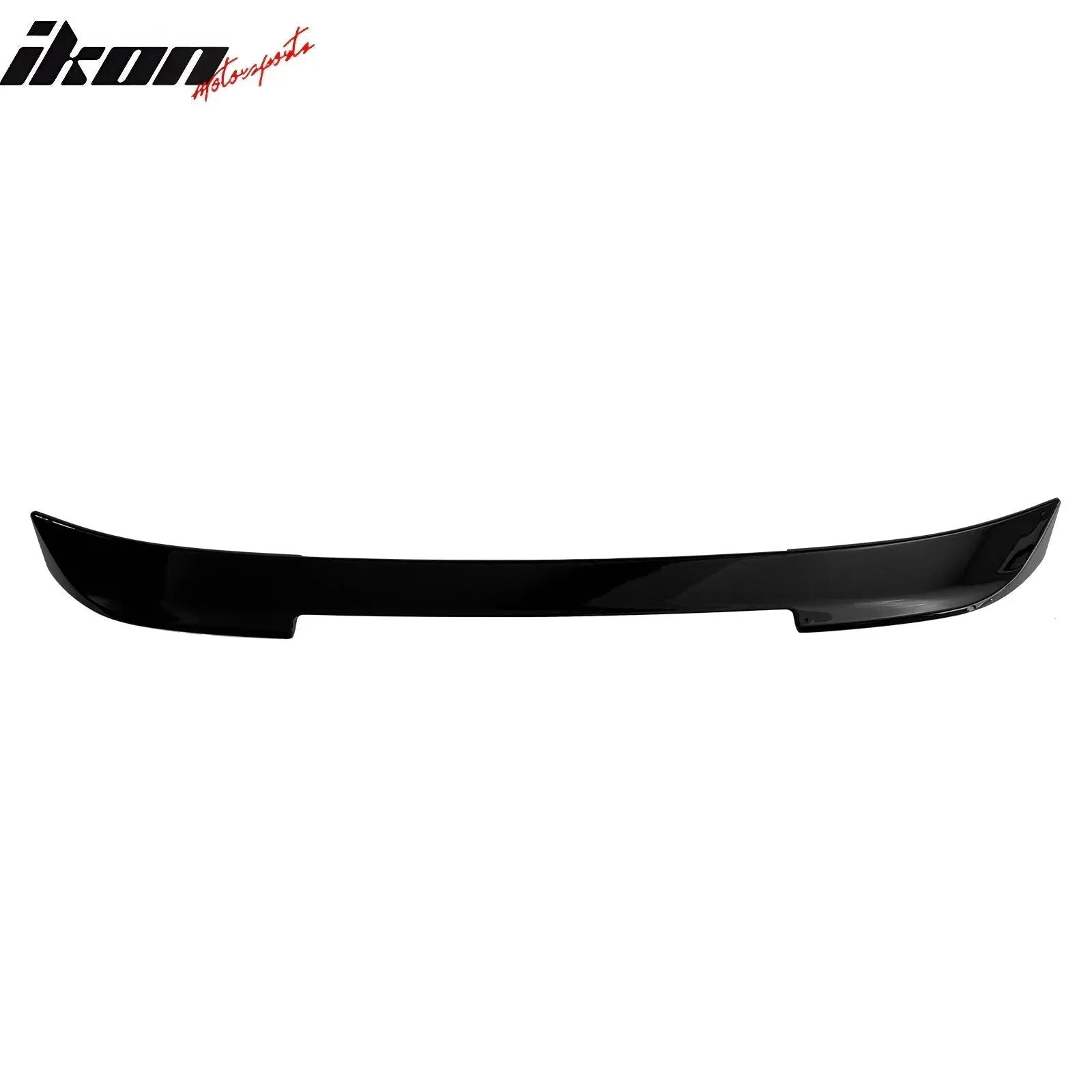 2015-2023 Ford Mustang Coupe IKON2 Rear Roof Spoiler Gloss Black ABS