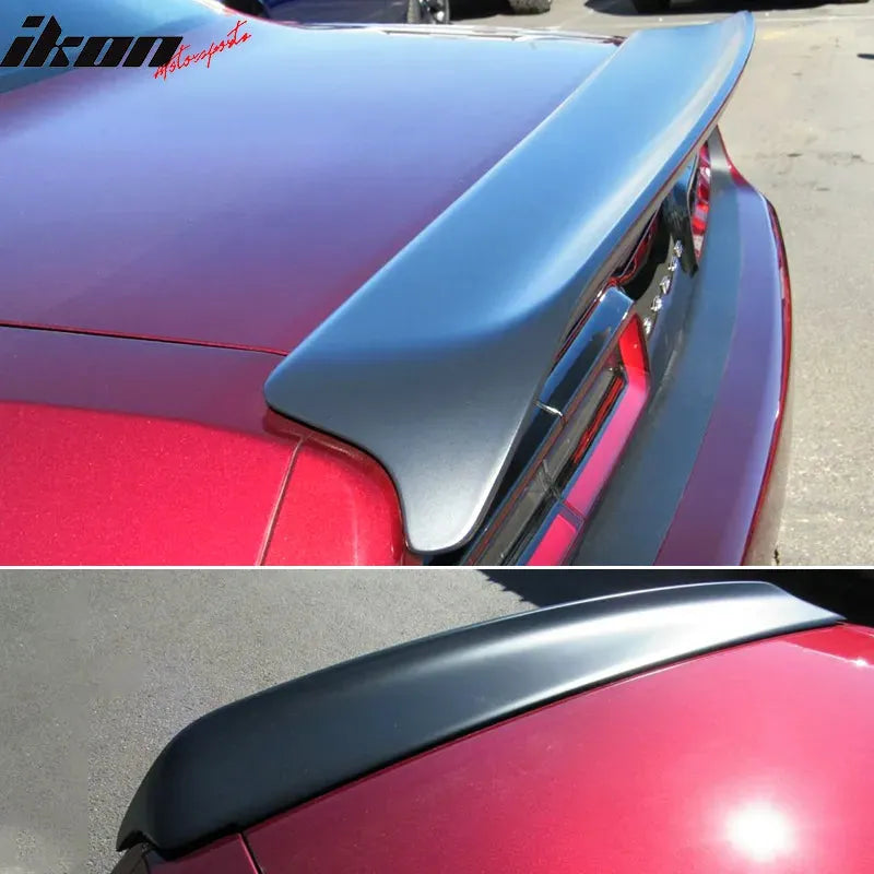 Ikon Motorsports 2008-2023 Dodge Challenger Painted Rear Trunk Spoiler Wing Lip ABS