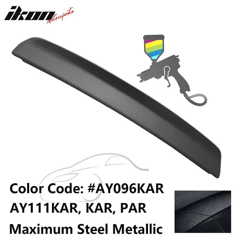 Ikon Motorsports 2008-2023 Dodge Challenger Painted Rear Trunk Demon Style Spoiler Wing Lip ABS