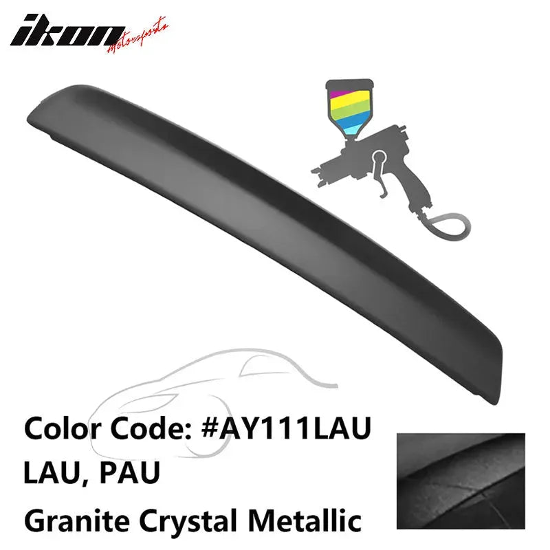 Ikon Motorsports 2008-2023 Dodge Challenger Painted Rear Trunk Demon Style Spoiler Wing Lip ABS