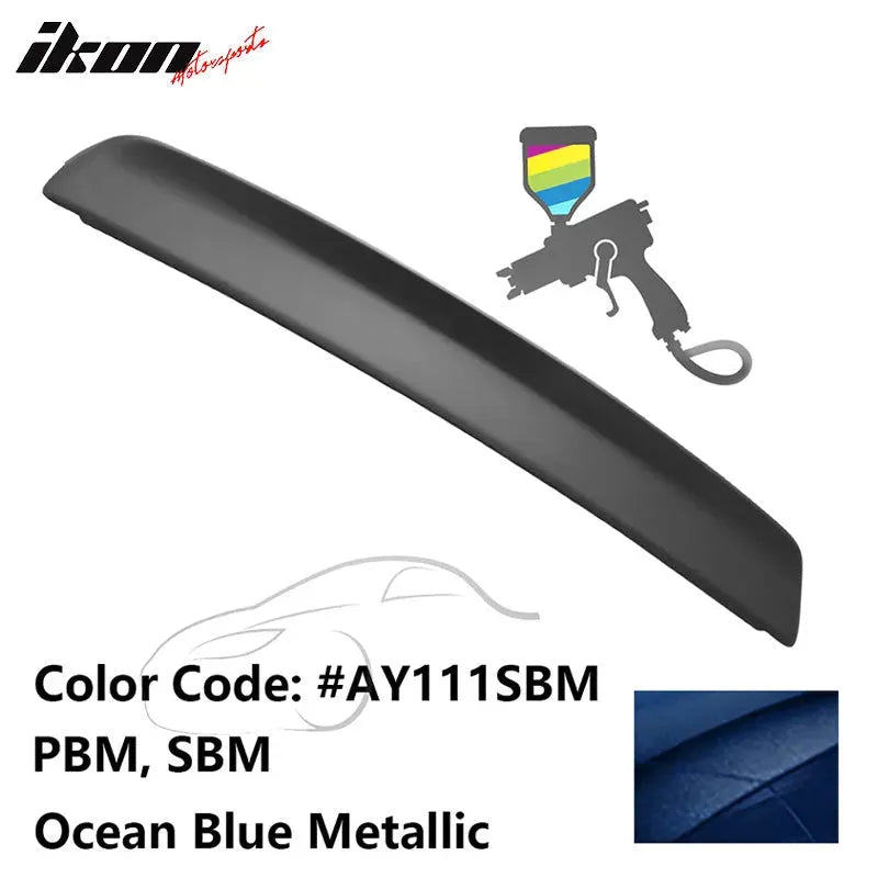 Ikon Motorsports 2008-2023 Dodge Challenger Painted Rear Trunk Demon Style Spoiler Wing Lip ABS