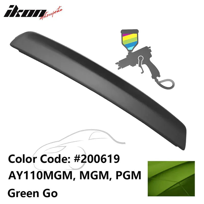 Ikon Motorsports 2008-2023 Dodge Challenger Painted Rear Trunk Demon Style Spoiler Wing Lip ABS