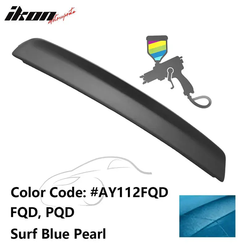Ikon Motorsports 2008-2023 Dodge Challenger Painted Rear Trunk Demon Style Spoiler Wing Lip ABS