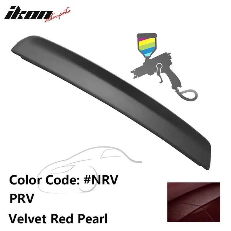 Ikon Motorsports 2008-2023 Dodge Challenger Painted Rear Trunk Demon Style Spoiler Wing Lip ABS