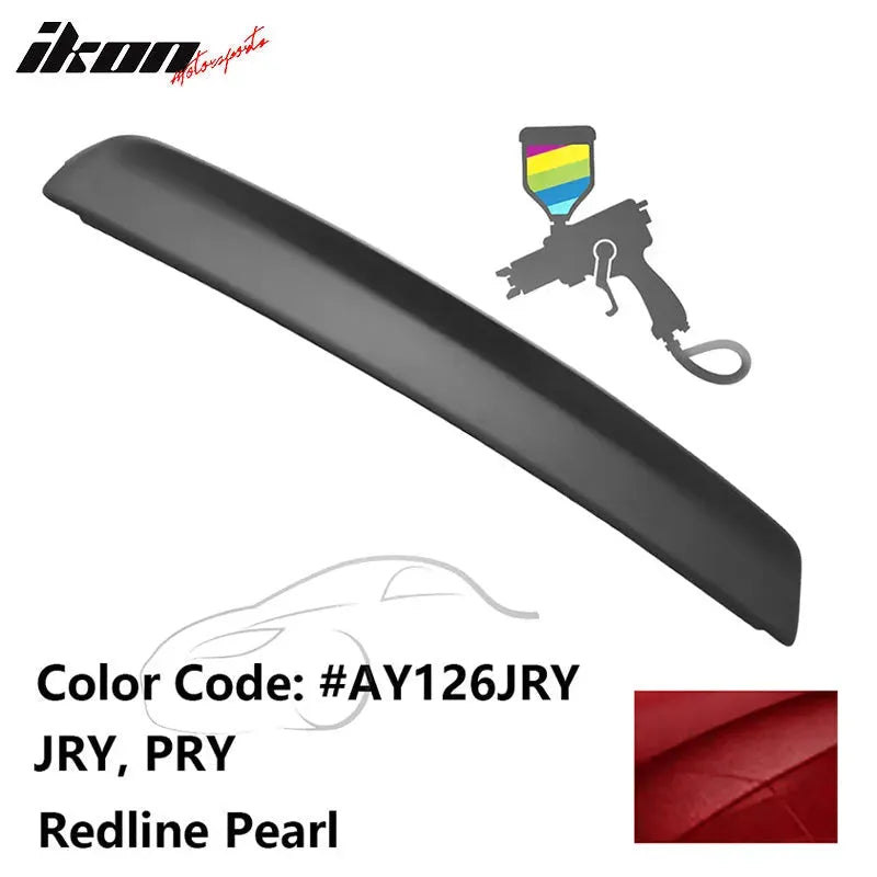 Ikon Motorsports 2008-2023 Dodge Challenger Painted Rear Trunk Demon Style Spoiler Wing Lip ABS