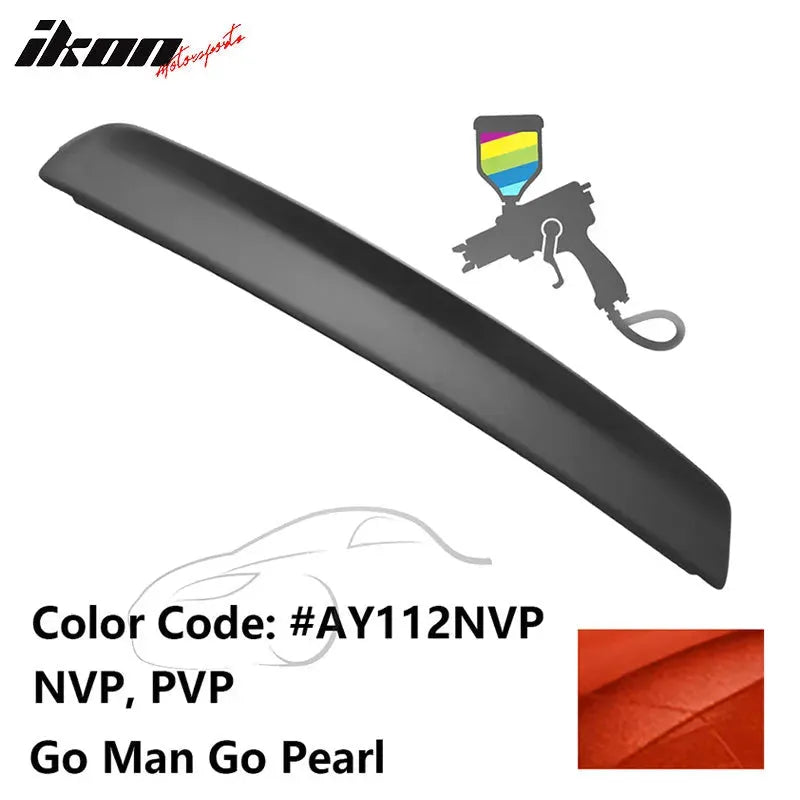 Ikon Motorsports 2008-2023 Dodge Challenger Painted Rear Trunk Demon Style Spoiler Wing Lip ABS