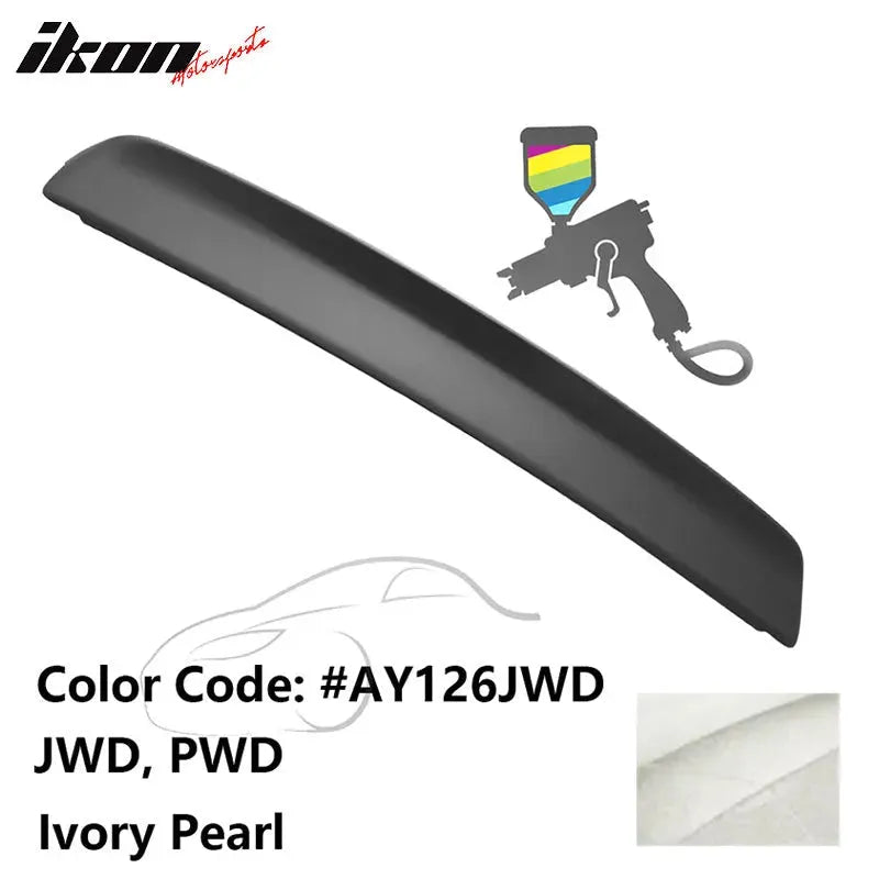 Ikon Motorsports 2008-2023 Dodge Challenger Painted Rear Trunk Demon Style Spoiler Wing Lip ABS