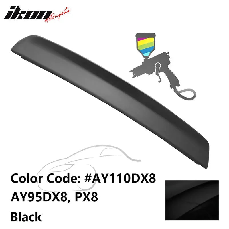 Ikon Motorsports 2008-2023 Dodge Challenger Painted Rear Trunk Demon Style Spoiler Wing Lip ABS