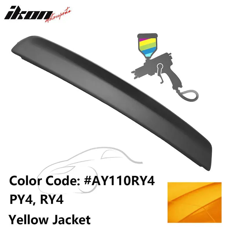 Ikon Motorsports 2008-2023 Dodge Challenger Painted Rear Trunk Demon Style Spoiler Wing Lip ABS