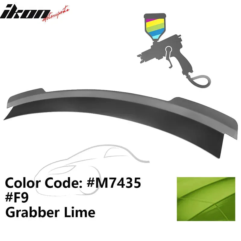 2015-2022 Ford Mustang MD Style Rear Trunk Spoiler Wing ABS