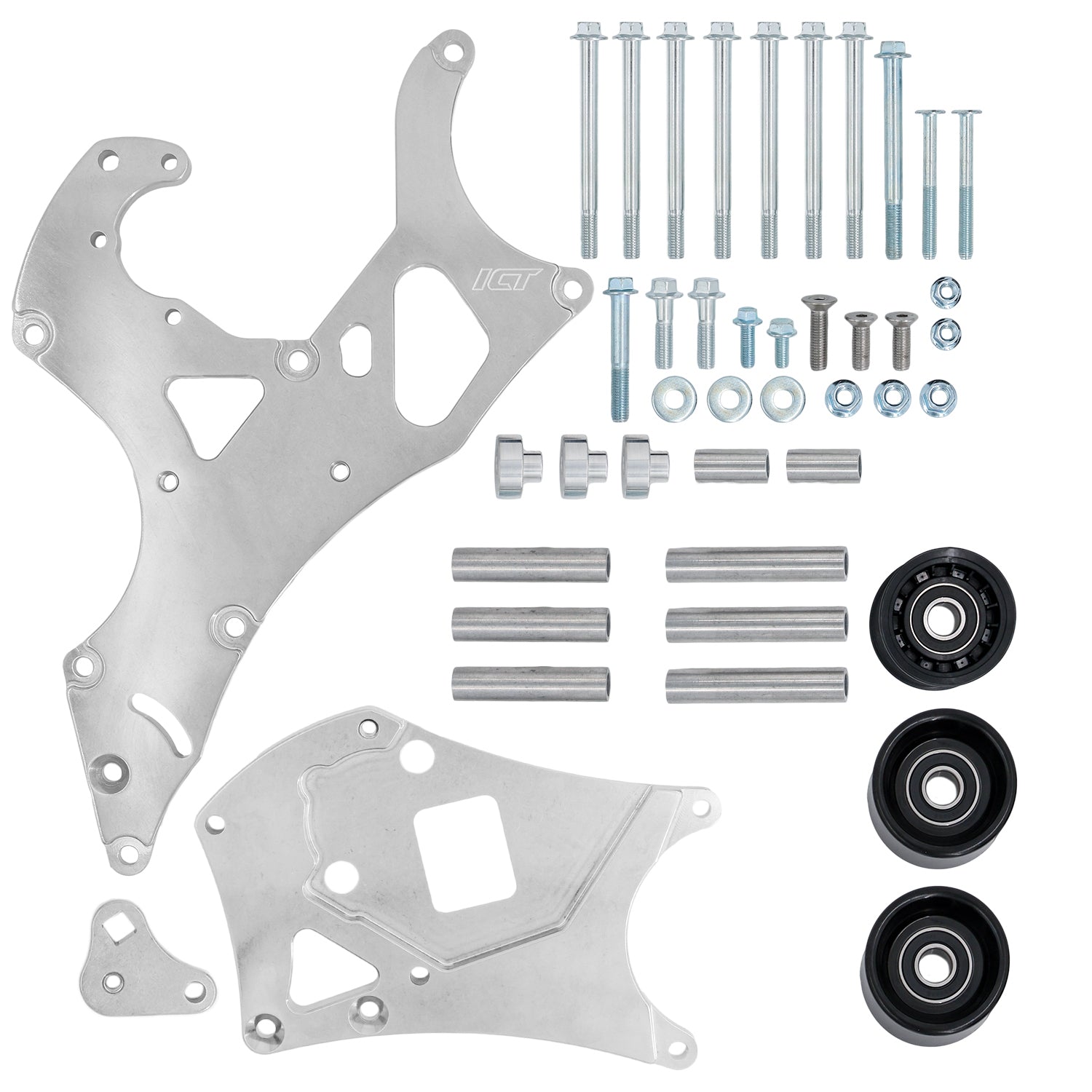ICT Billet LS Truck OEM Location Alternator / Power Steering Bracket LQ4 LQ9 4.8L 5.3L 6.0L
