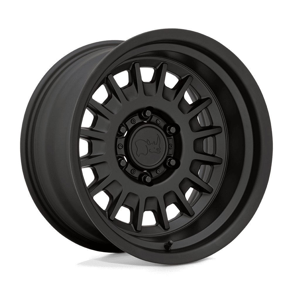 Black Rhino ALISO Matte Black 6x139.7 Wheels - product view 4