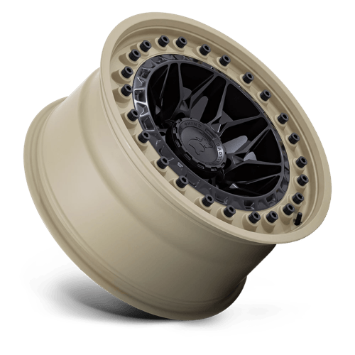 Black Rhino ALPHA Matte Black W/ Sand Lip 6x139.7 Wheels - product view 2