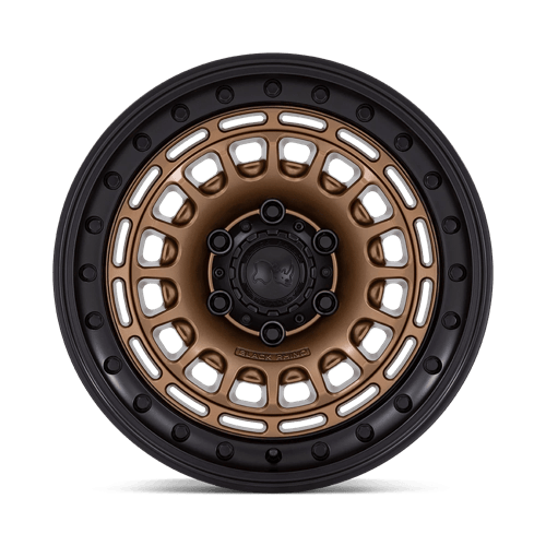 Black Rhino SAHARA Matte Bronze W Gloss Black Lip 6x139.7 Wheels - product view 3