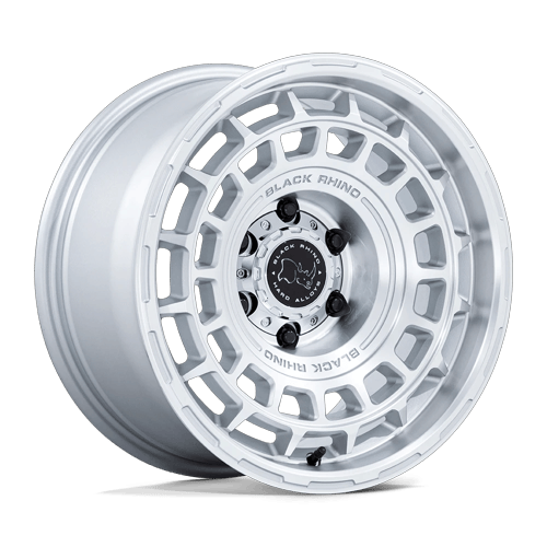 Black Rhino AWOL Silver W/ Machined Face 6x139.7 Wheels - product view 1