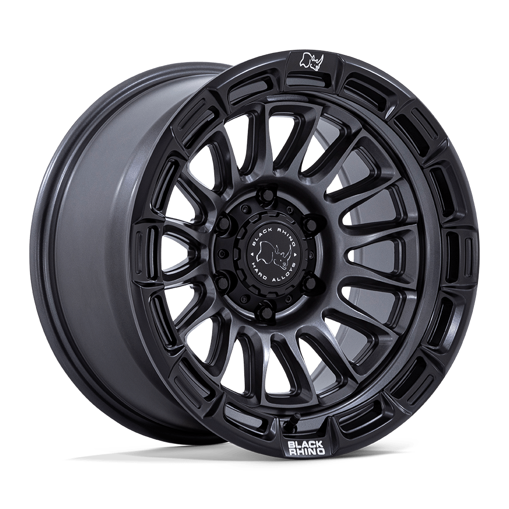 Black Rhino RIVAL Matte Gunmetal W/ Matte Blk-Lp 6x139.7 Wheels - product view 4
