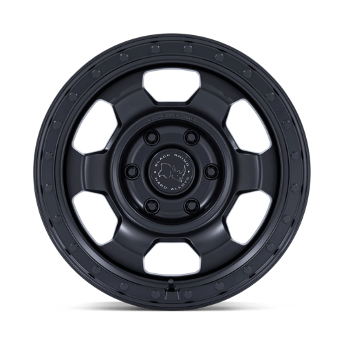 Black Rhino TROOPER Matte Black 6x139.7 Wheels - product view 3