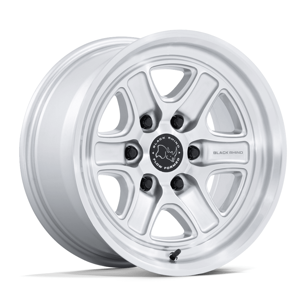 Black Rhino ECHO Gloss Silver W/ Machined Face 6x139.7 Wheels - product view 4