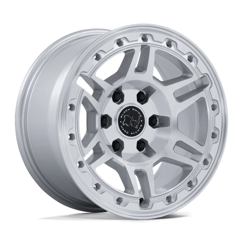 Black Rhino VANGUARD Gloss Silver W/ Machined Face 6x139.7 Wheels - product view 1