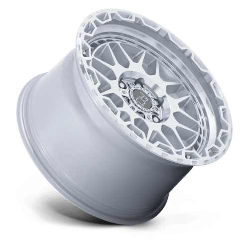 Black Rhino HOLCOMB Gloss Silver W/ Mirror Cut Fac 6x139.7 Wheels - product view 2