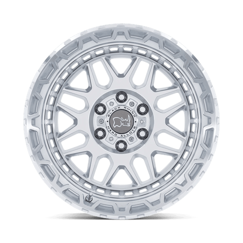 Black Rhino HOLCOMB Gloss Silver W/ Mirror Cut Fac 6x139.7 Wheels - product view 3