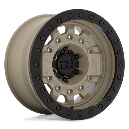Black Rhino AVENGER BEADLOCK Desert Sand W/ Black Hardware 6x139.7 Wheels - product view 1