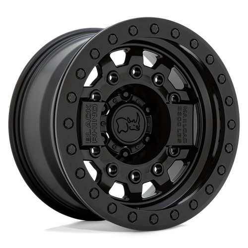 Black Rhino AVENGER BEADLOCK Matte Black W/ Black Hardware 6x139.7 Wheels - product view 1