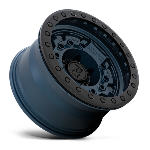 Black Rhino AVENGER BEADLOCK Navy Blue W/ Black Hardware 6x139.7 Wheels - product view 2