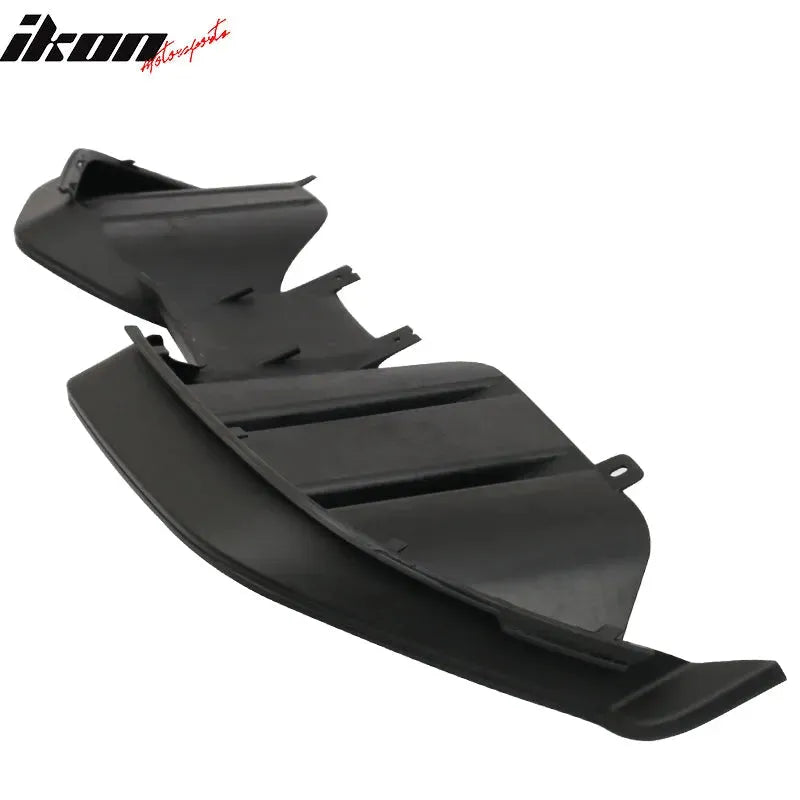 2015-2017 Ford Mustang R Style 3PCS Rear Bumper Lip Diffuser Panel ABS