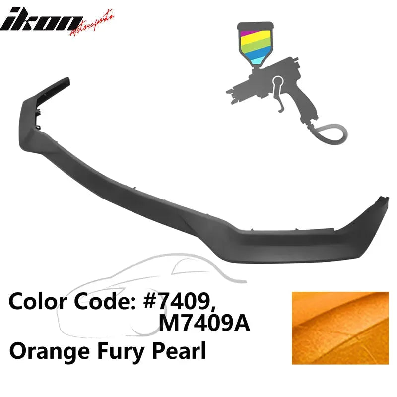 2018-2023 Ford Mustang GT R Spec Style Front Bumper Lip Splitter PP