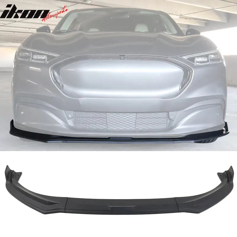 2021-2024 Ford Mustang Mach-E IKON 3PC Front Bumper Lip PP