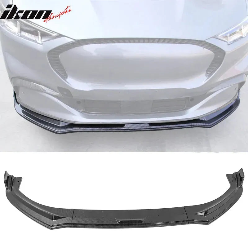 2021-2024 Ford Mustang Mach-E IKON 3PC Front Bumper Lip PP