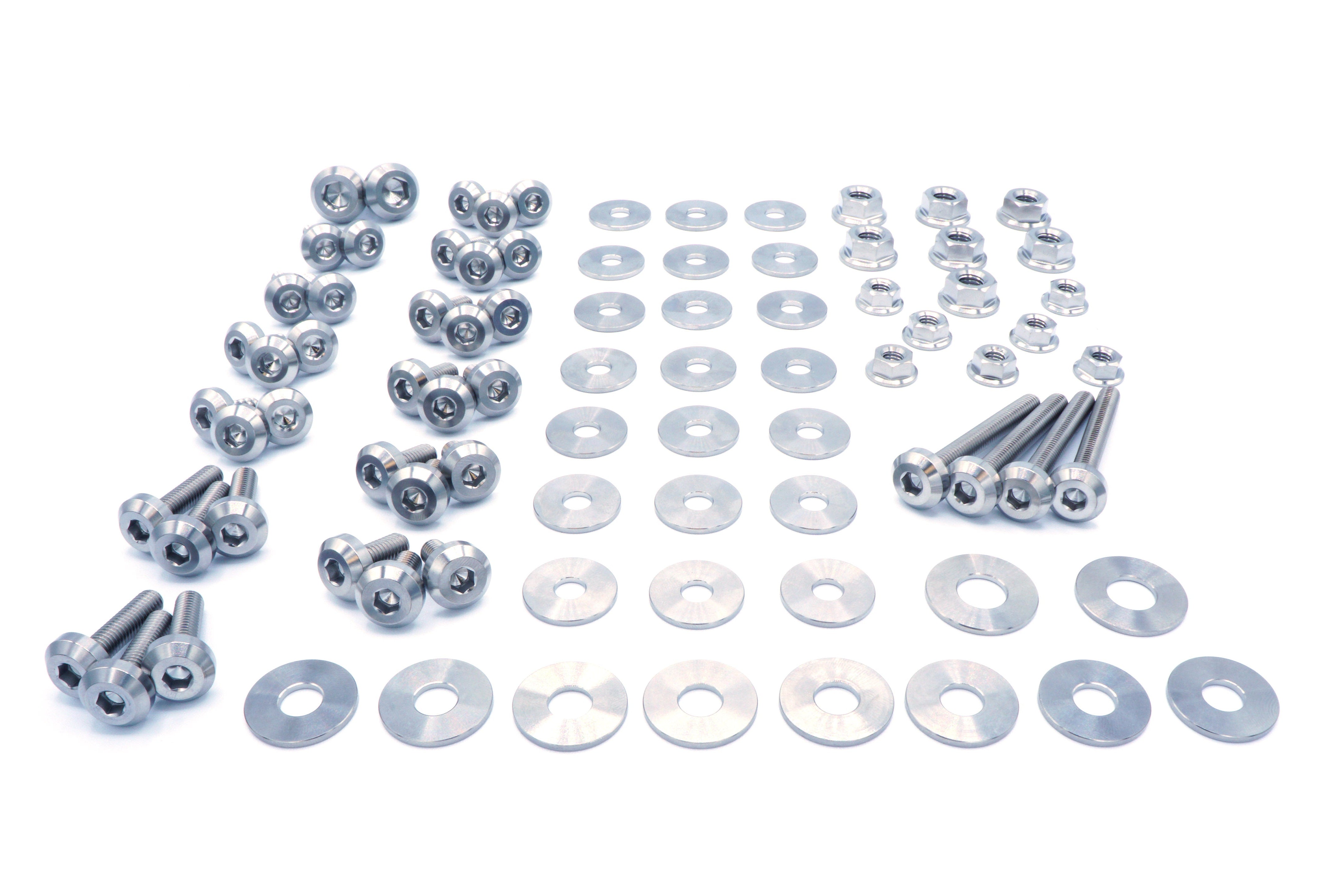 Stage 2 Titanium Hardware Engine Bay Kit - BMW E82 135i (2007-2012)