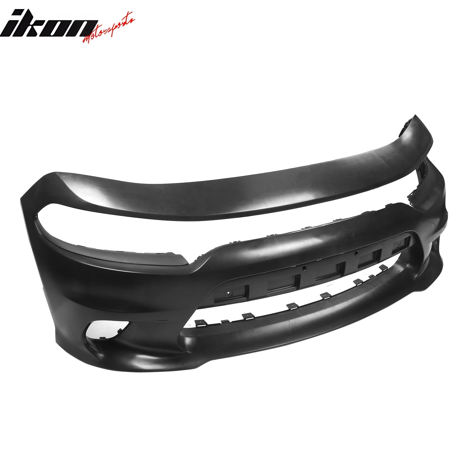 Ikon Motorsports 2015-2023 Dodge Charger SRT Hellcat Style Car Front Bumper Cover PP