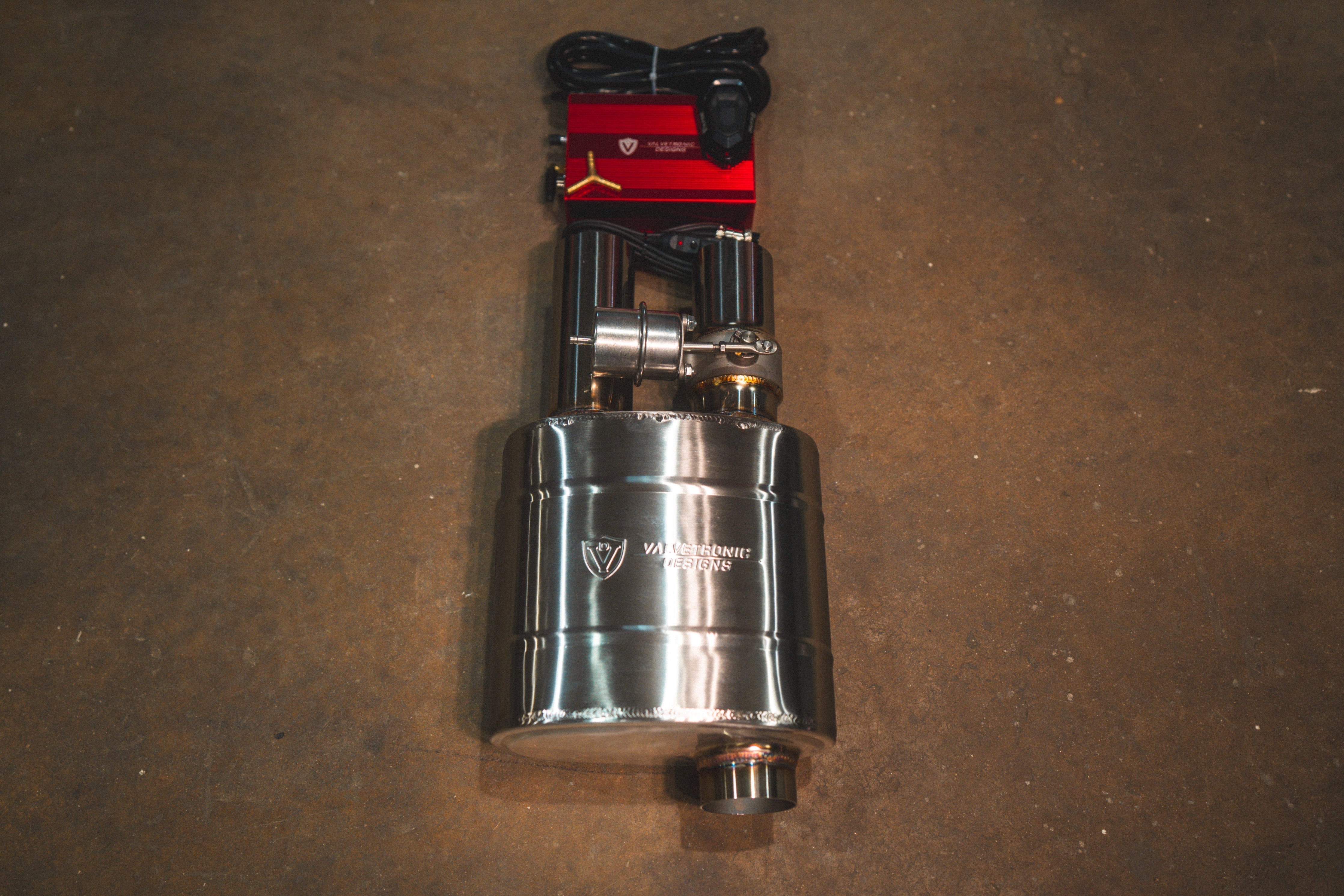 Valvetronic Designs UNIVERSAL VALVED MUFFLER KIT
