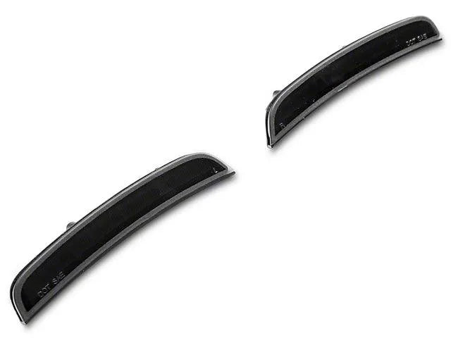 Raxiom Axial Series LED Side Marker Lights; Front and Rear; Smoked (15-23 Charger)