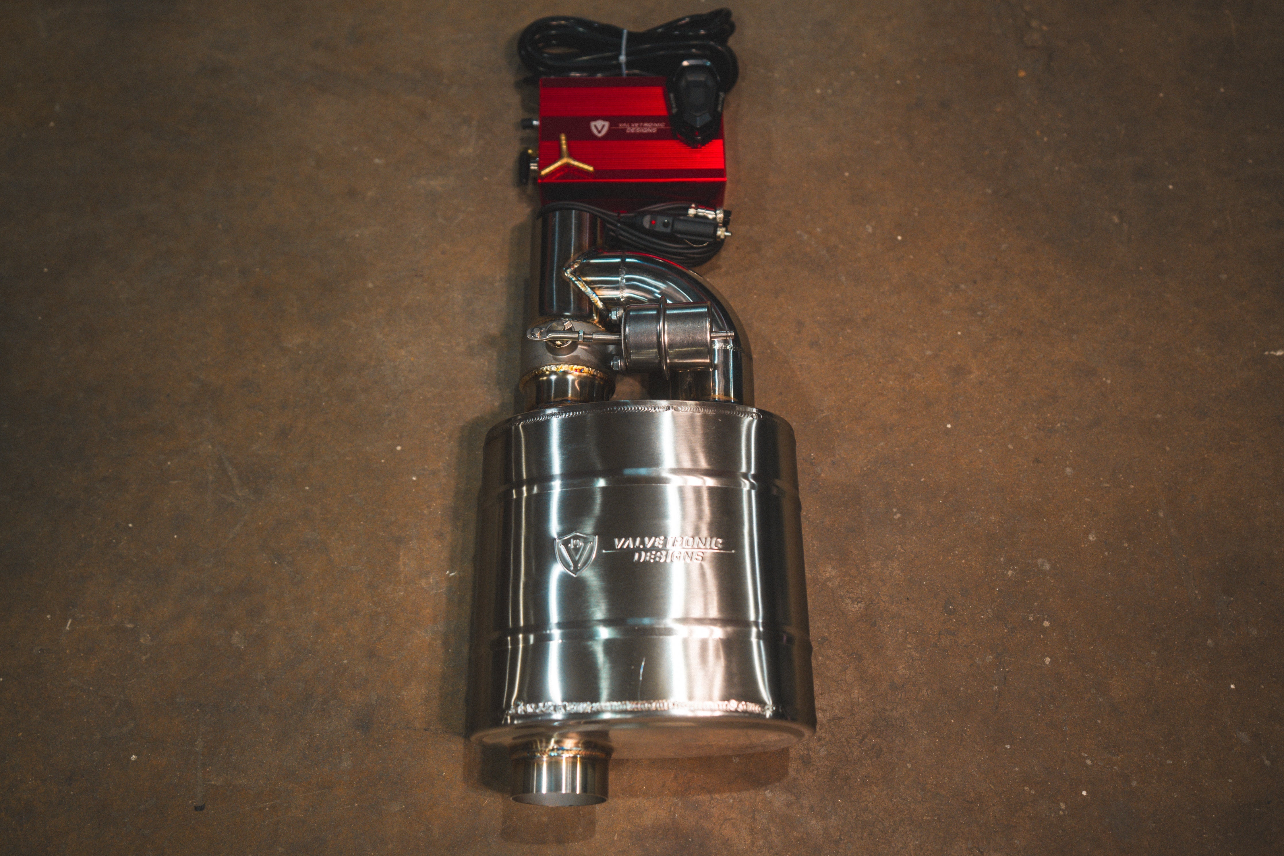Valvetronic Designs UNIVERSAL VALVED MUFFLER KIT