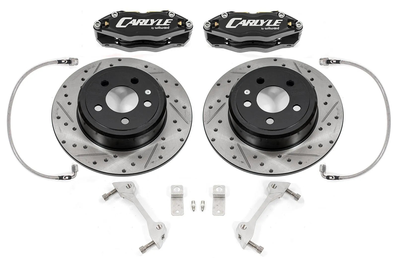 BMR 06-23 Dodge Charger SRT / 08-23 Dodge Challenger SRT 15in Conversion Brake Kit w/ Black Calipers