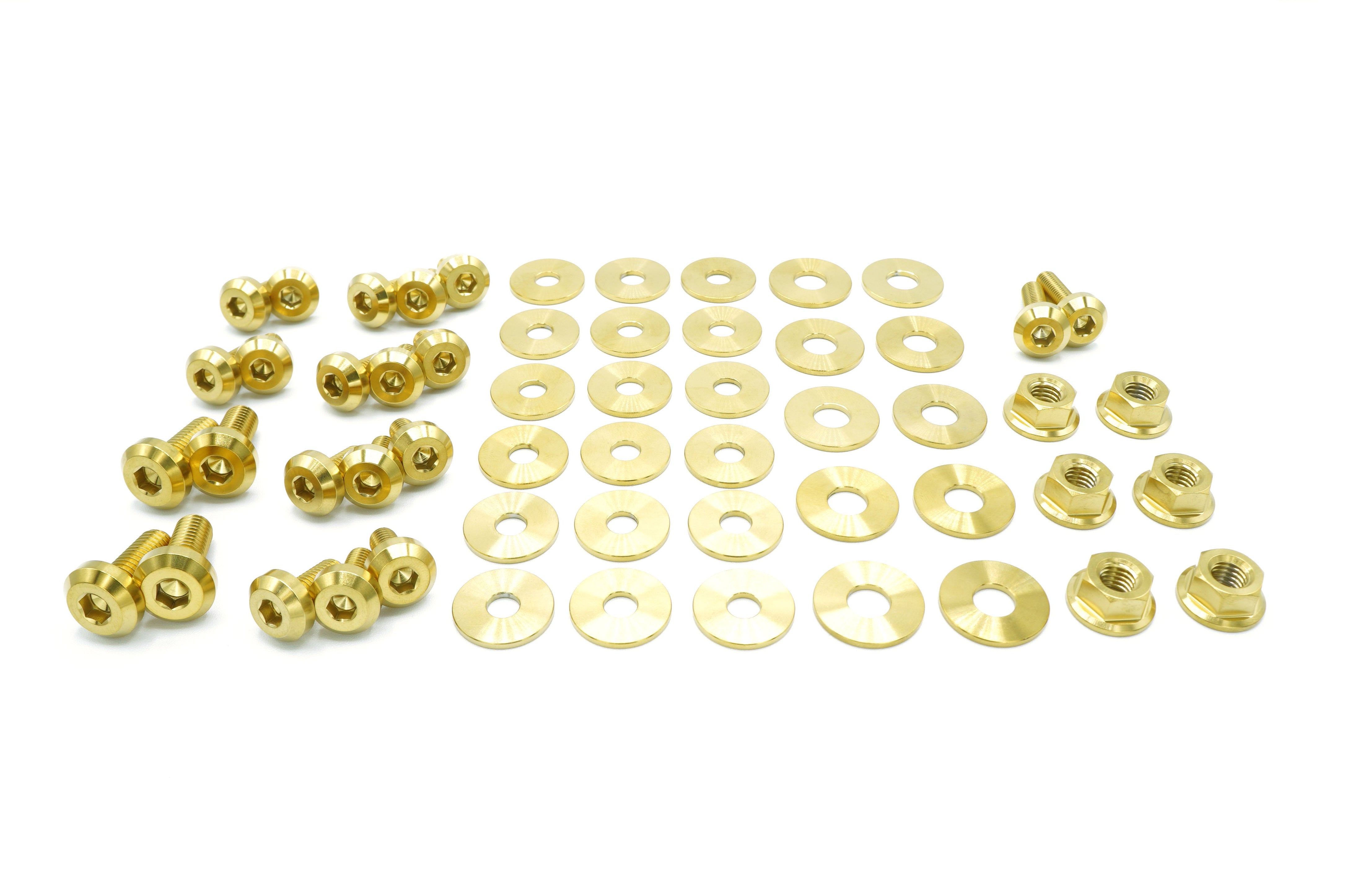 Stage 1 Titanium Hardware Engine Bay Kit - Dodge Charger (2015-2023)