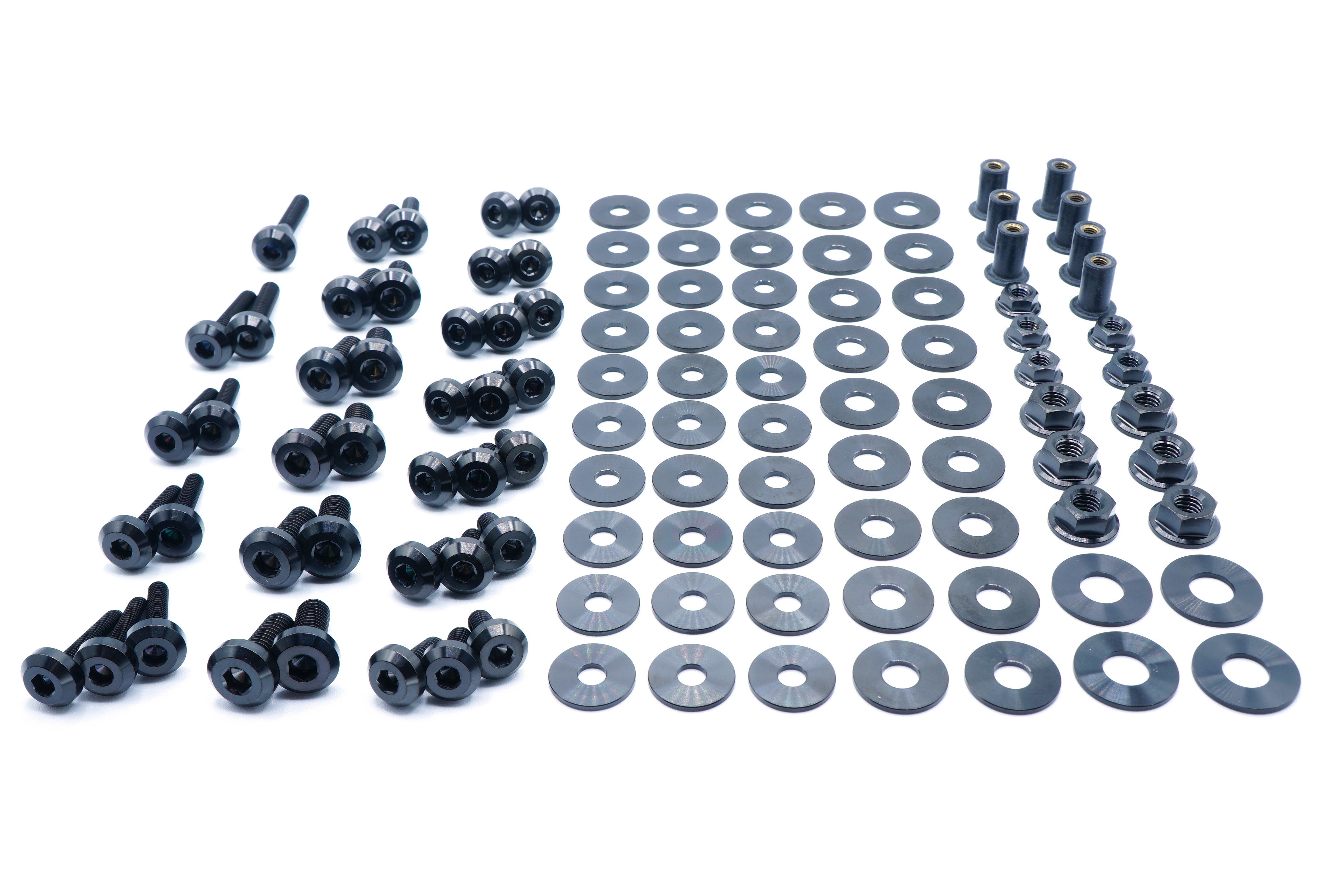 Stage 2 Titanium Hardware Engine Bay Kit - Dodge Charger (2015-2023)